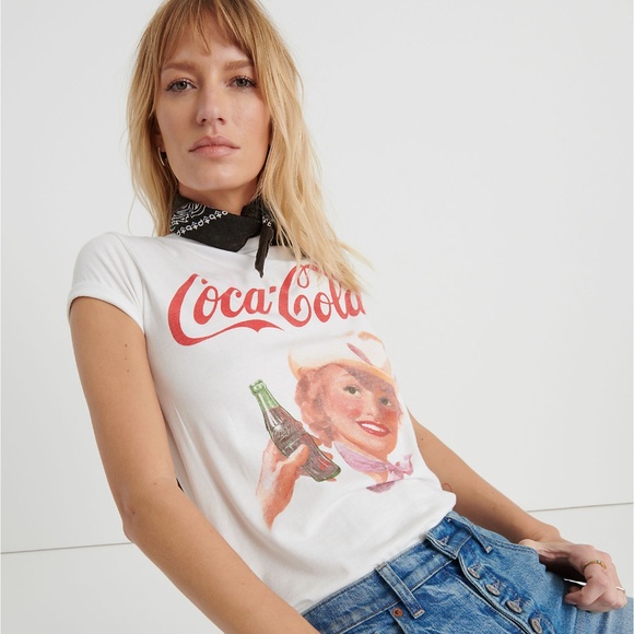 Lucky Brand Tops - NWT Lucky Brand Coca Cola Cowgirl Tee - S